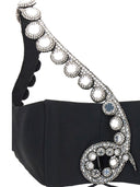 David Koma 'Cashmere Braps' top