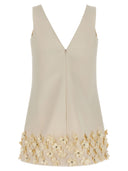 Abito da auto -ritratto 'crepe crepe 3 d paillettes