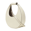 Mini Moon Crossbody Staud Cream Leather