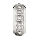 Rockaway Spinner Ring In Silver And Diamonds