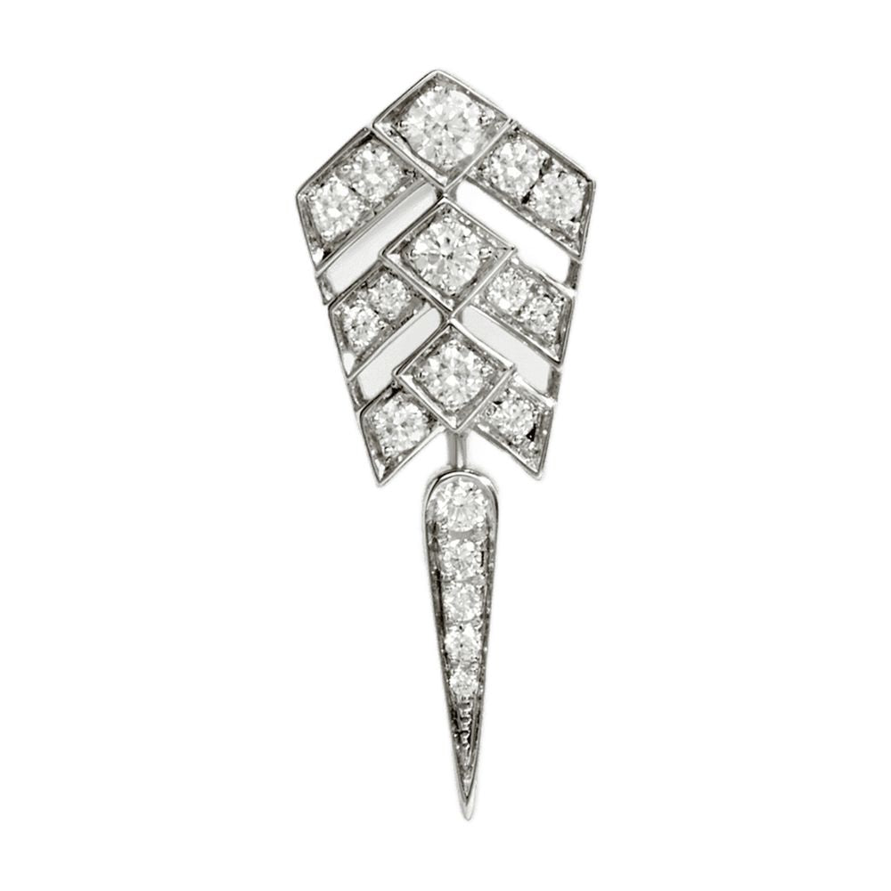 Stairway Earrings In Diamonds/Silver