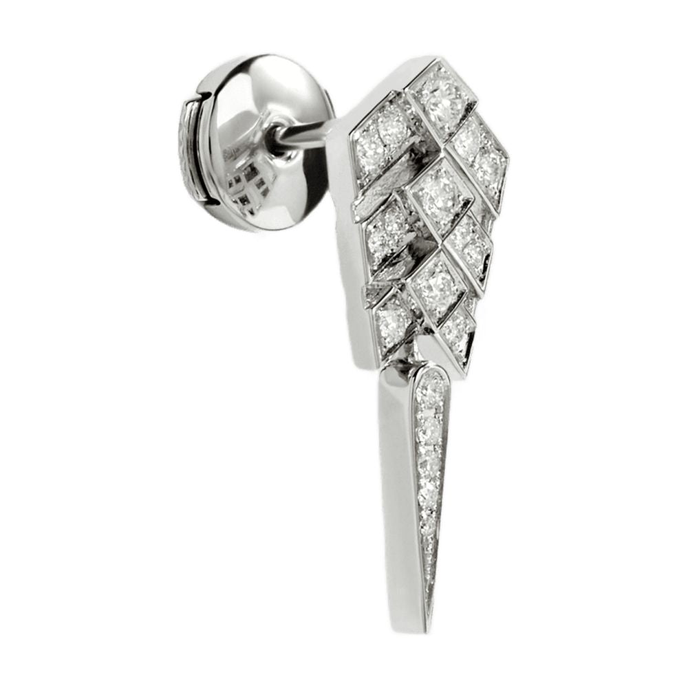 Stairway Earrings In Diamonds/Silver