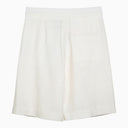 Margaux Lönnberg weiße Wolle Mischung Stuart Bermuda Shorts