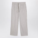 Tekla Beige Striped Pyjama Trousers