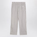 Tekla Beige Striped Pyjama Trousers
