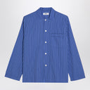 Tekla Blue Striped Pyjama -shirt