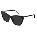 Saint Laurent Lunettes de soleil Sl 214 Kate Thin 001 Noir/Noir Femme