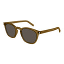 Saint Laurent Sunglasses Sl 28 050 Brown/Dark Brown Unisex