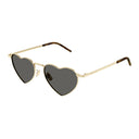 Saint Laurent Sunglasses Sl 301 Loulou 004 Lou Lou Gold/Grey Unisex