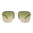 Saint Laurent Sunglasses Sl 312 M 003 Gold/Green Women