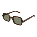 Saint Laurent Sunglasses Sl 332 002 Brown/Green Unisex