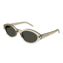 Saint Laurent Sunglasses Sl 567 003 Beige/Grey Unisex