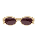 Saint Laurent Sunglasses Sl 567 007 Yellow/Purple Unisex