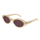Saint Laurent Sunglasses Sl 567 007 Yellow/Purple Unisex