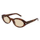 Saint Laurent Sunglasses Sl 567 008 Brown/Brown Unisex