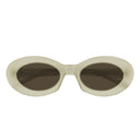 Saint Laurent Sunglasses Sl 594 011 Ivory/Brown Women