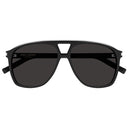 Saint Laurent Sunglasses Sl 596 Dune 001 Black/Black Women