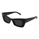 Saint Laurent Sunglasses Sl 702 001 Black/Grey Women