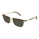 Saint Laurent Sunglasses Sl 795 Joe 001 Gold/Grey Men