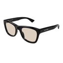 Saint Laurent Solglasögon Sl 816 006 Svart/Gul Dam