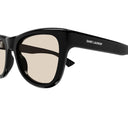 Saint Laurent Solglasögon Sl 816 006 Svart/Gul Dam