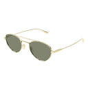 Saint Laurent Sunglasses Sl 97 004 Gold/Green Unisex