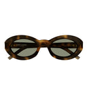 Saint Laurent Sunglasses Sl M136 002 Brown/Green Women