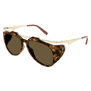 Saint Laurent Sunglasses Sl M137 Amelia 002 Gold/Brown Women
