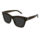 Saint Laurent Sunglasses Sl M156 002 Brown/Dark Gray Women