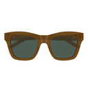 Saint Laurent Sunglasses Sl M156 005 Yellow/Green Women