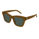 Saint Laurent Sunglasses Sl M156 005 Yellow/Green Women
