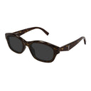 Saint Laurent Sunglasses Sl M172 002 Brown/Dark Gray Women