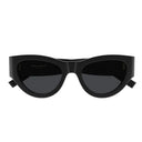 Saint Laurent Sunglasses Sl M94 001 Black/Grey Women