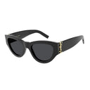 Saint Laurent Sunglasses Sl M94 001 Black/Grey Women