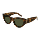 Saint Laurent Sunglasses Sl M94 003 Brown/Green Women