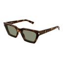 Saint Laurent Sunglasses Sl 633 Calista 003 Havana/Green Unisex