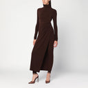 The Andamane Tessa Jumpsuit In Brown Jersey