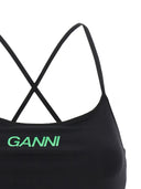 Ganni Logo Sports Top