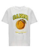 Ganni 'Peach' T Shirt