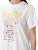 Ganni T Shirts And Polos White