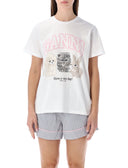 Ganni T-shirts Et Polos Blanc