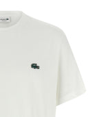 Camiseta de parche de logotipo de lacoste