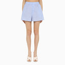 La miscela di cotone a righe a strisce azzurra Andamane