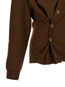 Cárdigan de Lemaire 'Relajado Twisted'