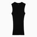 Sportmax Black Cotton Tank Top