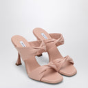 Aquazzura High Heeled Twist Pink Leather