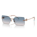 Tiffany & Co. Sunglasses Tf3088 610516 Rubedo/Brown Gradient Blue Unisex