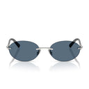 Tiffany & Co. Sunglasses Tf3104 D 600180 Silver/Dark Blue Women