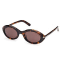 Tom Ford Sunglasses Ft1186 52 E Carmen Havana/Brown Women