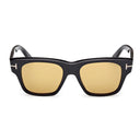 Tom Ford Sunglasses Ft1280 01 E Black/Brown Gradient Men
